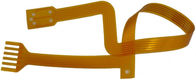 PI物質的で黄色いSoldermask FPCの適用範囲が広いプリント回路液浸の金の表面50mmX10mm