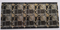 ゲーム・マシン多層PCB板製作FR4 TG150物質的で黒いSoldermask