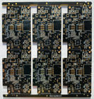 10layer 1.58mmの厚さ高密度PCB Immpedanceの金の黒色板