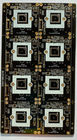 Nanya FR4 TG170のSmartphoneのための物質的な多層PCBの製作の黒Soldermask