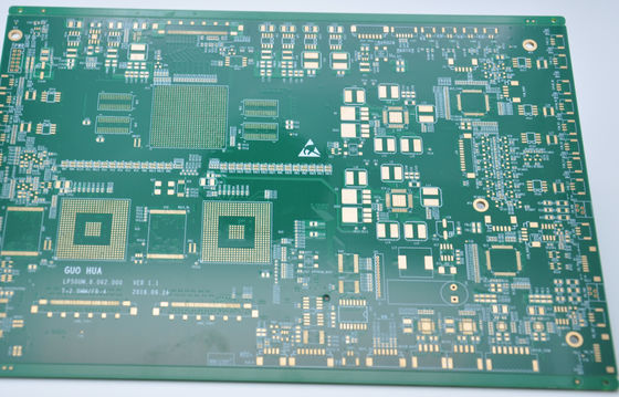 可聴周波装置のための二重味方されたFr4 tg130 2OZの銅の厚さプロトタイプPCBそして液浸の錫