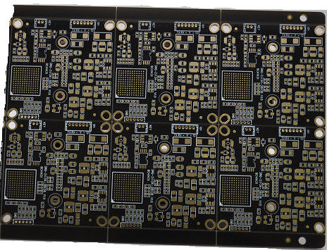 電力増幅器のための2つのozの銅の厚さそして黒いはんだのマスクが付いている重い銅PCB