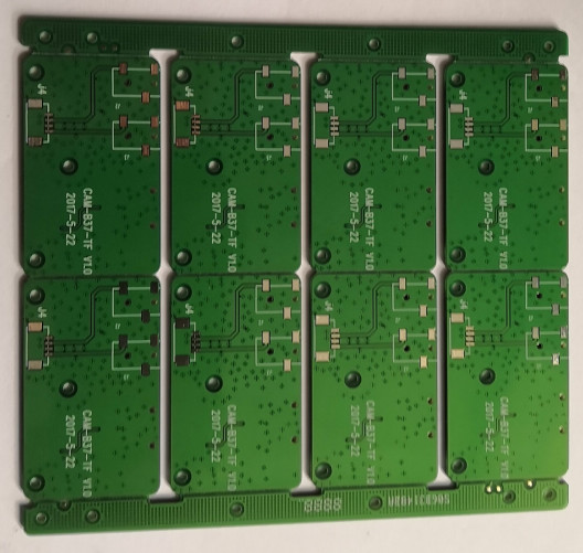 OEM電子プロトタイプPCB板1.2mm厚さスマートな身につけられる装置のための6つの層の設計